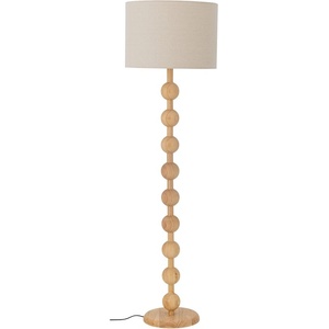Bloomingville Подова лампа в естествен цвята с текстилен абажур (височина 154, 5 cm) Giacoma - Bloomingville (82068328)