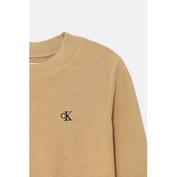 Calvin Klein Детски памучен пуловер Calvin Klein Jeans (IB0IB02641.128.176.PPY2)