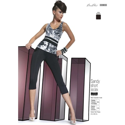SANDY SHORT 200den-leginy BasBleu black-černé 3-M – Hledejceny.cz