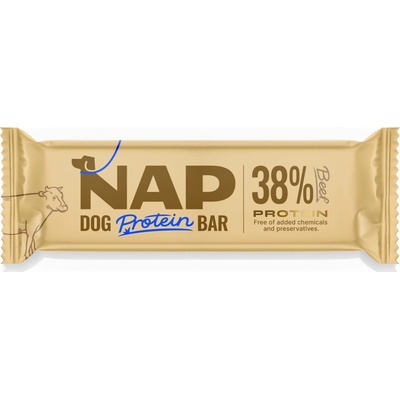 NAP Dog Proteinová tyčinka pro psy hovězí 50 g