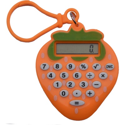 GTUP Kalkulačka pro děti JAHODA oranžová GT-24ORANGE