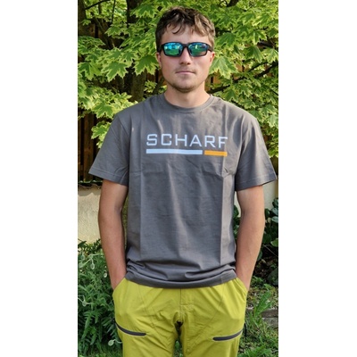 Scharf pánské tričko s krátkým rukávem břidlice 051