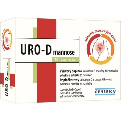 Generica URO-D mannose 20 tabliet