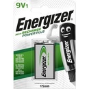Nabíjacie batérie Energizer Power Plus 9V 175mAh 1ks 7638900138771