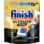 Finish , Капсули за съдомиялна Powerball Ultimate Plus All in 1, 4 броя