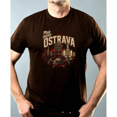Pánské tričko Moje město Ostrava