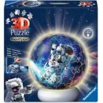 Ravensburger 3D пъзел Ravensburger от 72 части - Астронавти в космоса (със светлина) (12008058)