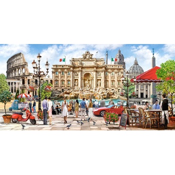 Castorland - Puzzle Splendor of Rome - 4 000 piese