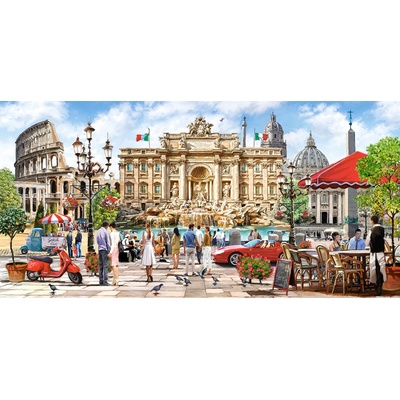 Castorland - Puzzle Splendor of Rome - 4 000 piese