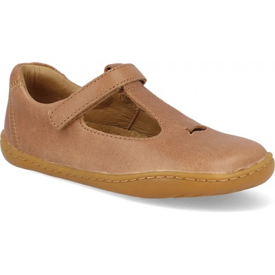 Camper Barefoot dětské baleríny Sarda Savi/Path Ry Abeja Nude hnědé