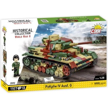 COBI II WW PzKpfw IV Ausf. G, 1: 28, 1107 к, 1 ф