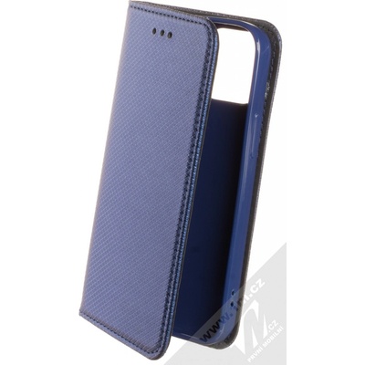Pouzdro 1Mcz Magnet Book Color flipové Apple iPhone 13 mini tmavě modré