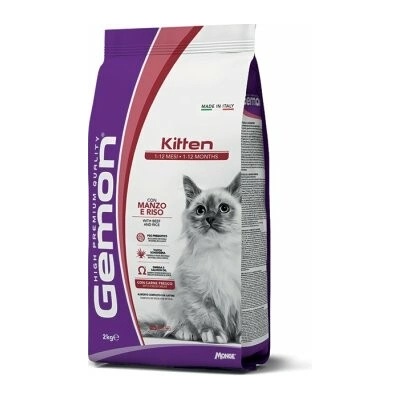 GEMON Cat Kitten hovězí rýže 35/15 2 kg