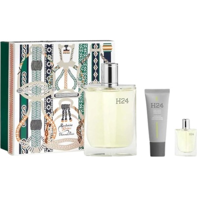 Hermès H24 - EDT 100 ml + Face Moisturiser 20 ml + EDT 5 ml за мъже