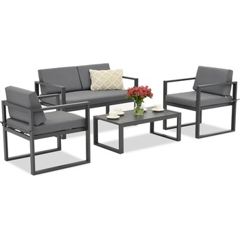 Garden Point Комплект алуминиеви градински мебели Merlo Garden Point антрацит (GAP1220)