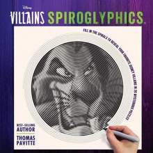 Disney Villains Spiroglyphics Pavitte ThomasPaperback