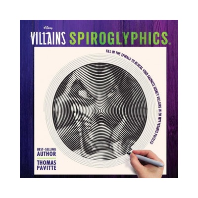 Disney Villains Spiroglyphics Pavitte ThomasPaperback