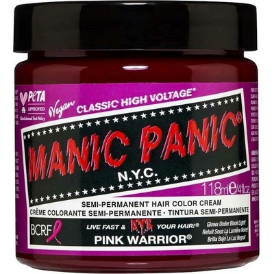 Manic Panic růžová Tónovací barva na vlasy 118 ml