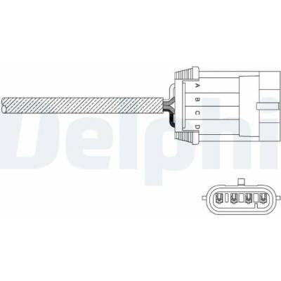 Lambda sonda DELPHI ES11050-12B1