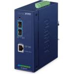 PLANET IXT-900-2X1T Индустриален 2-портов SFP+ оптичен комутатор 10000 Mbit/s (IXT-900-2X1T)