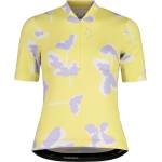 Maloja Дамска фланелка с къс ръкав за колоездене Maloja Women's HochgallM. 1/2 Cycling jersey - Moonlight Sunleaf - размер XS (156-3045-0211)