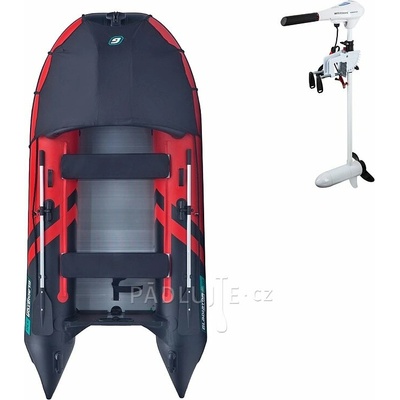 GLADIATOR ACTIVE C330AL red black s elektrickým motorem VENOM 65 na 12V