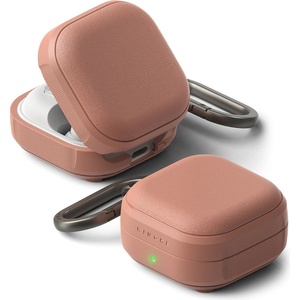 Ringke Силиконов калъф с MagSafe за слушалки Samsung Galaxy Buds 4 / 4 Pro от Ringke Onyx Magnetic - Constant Coral (8800328816824)