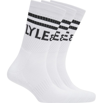 Lyle and Scott Чорапи Lyle and Scott Lyle 3P Tubular Sock Sn63 - Bright White