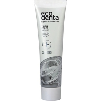 Ecodenta Triple Force Toothpaste паста за чувствителни зъби без флуорид с троен ефект унисекс 100 мл