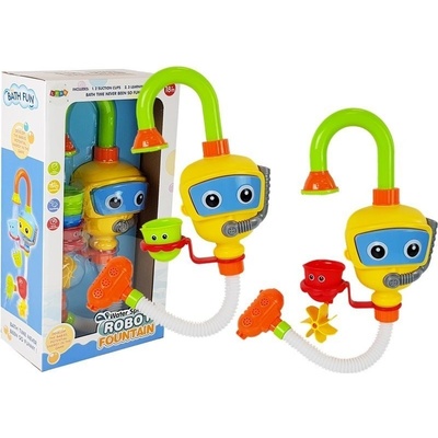 LEAN Toys Vodopád do kúpeľa robota potápača