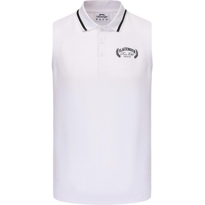 Slazenger Sleeveless Pln Polo Womens - White