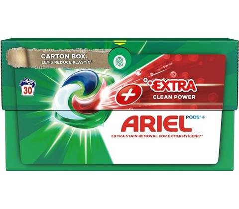 Ariel +Extra clean kapsule 30 PD