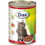 Dax Beef с говеждо месо- Консервирана храна за котки 415гр