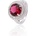 Silenti Jewelry Сребърен пръстен "Роял" - 6 - 52мм (16.6мм диам. )