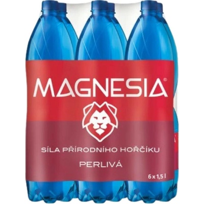 Minerálna voda MAGNESIA sýtená 6 x 1,5 l