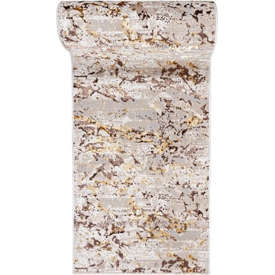 Makro Abra Golden MZ27D krémový hnědý metráž 80 cm