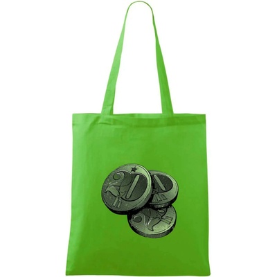 Haliere pre šesťdesiatnika Taška bavlnená 42 x 38 cm Apple Green