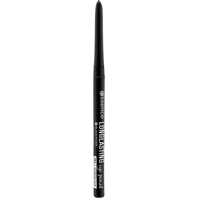 Essence Дълготраен молив за очи Long-lasting, 01 Black Fever, 0.28 g