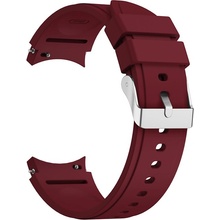 PROTEMIO 48032 SOFT Remienok pre Samsung Galaxy Watch 4 40 / 44mm 4 Classic 42 / 46mm bordový