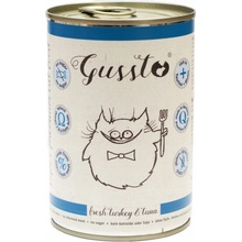 GUSSTO Cat Fresh Turkey & Tuna 400 g