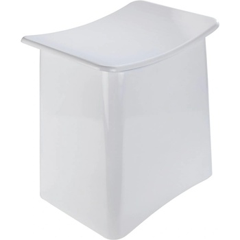 Image 1 of Wenko Бяла табуретка с крило за съхранение, 33 л - Wenko (22949100)