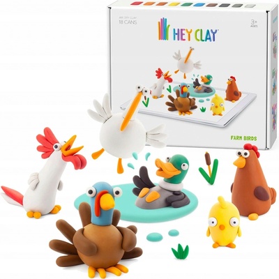 Tm Toys Hey Clay Ptáci – Zboží Mobilmania