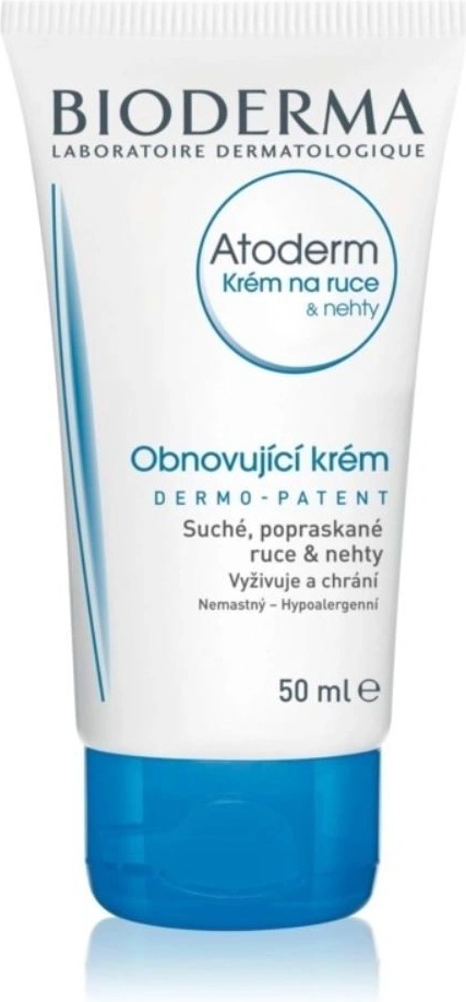 Tohle je absolutní vítěz srovnávacího testu - produkt Bioderma Atoderm krém na ruce 50 ml