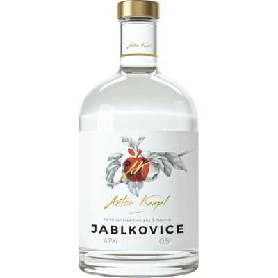 Anton Kaapl Jablkovice 47% 0,2 l (holá láhev)