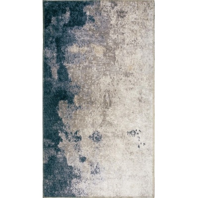 Vitaus Син и кремав килим за миене 230x160 cm - Vitaus (KRN-9517-160x230)