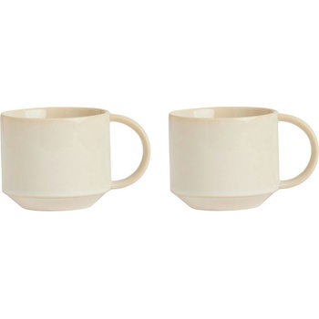 OYOY Yuka чаши 270 мл, мръснобял, 2 бр (L300601)