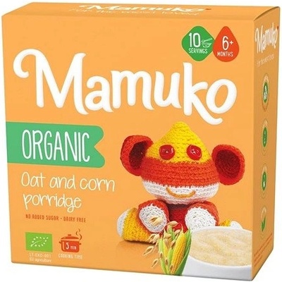 Mamuko Detská bio kaša kukurica, ovos 200 g