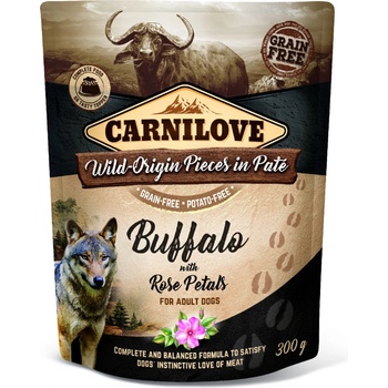 Carnilove Paté Buffalo with Rose Petals 300 g