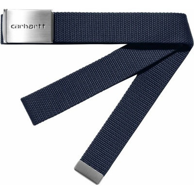 Carhartt pásek WIP Clip Chrome modrá