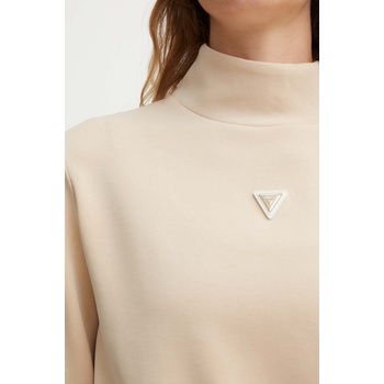 GUESS Суичър Guess OLYMPE в бежово с изчистен дизайн V4YQ05 KCAY2 (V4YQ05.KCAY2)